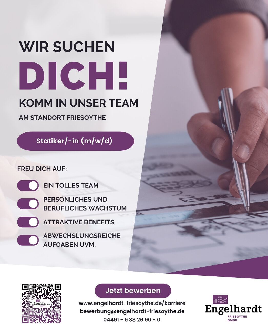 Statiker/-in (m/w/d) in Vollzeit gesucht Statiker/-in (m/w/d) in Vollzeit gesucht