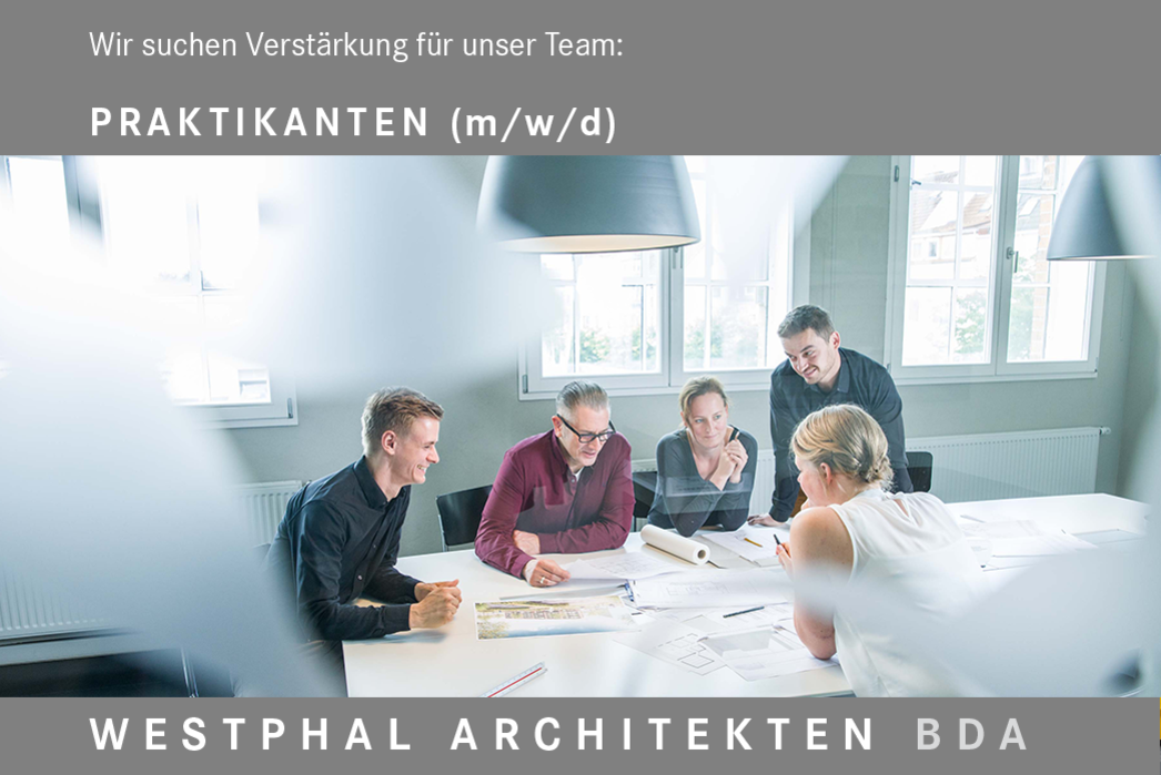 Praktikanten (m/w/d) gesucht Praktikanten (m/w/d) gesucht