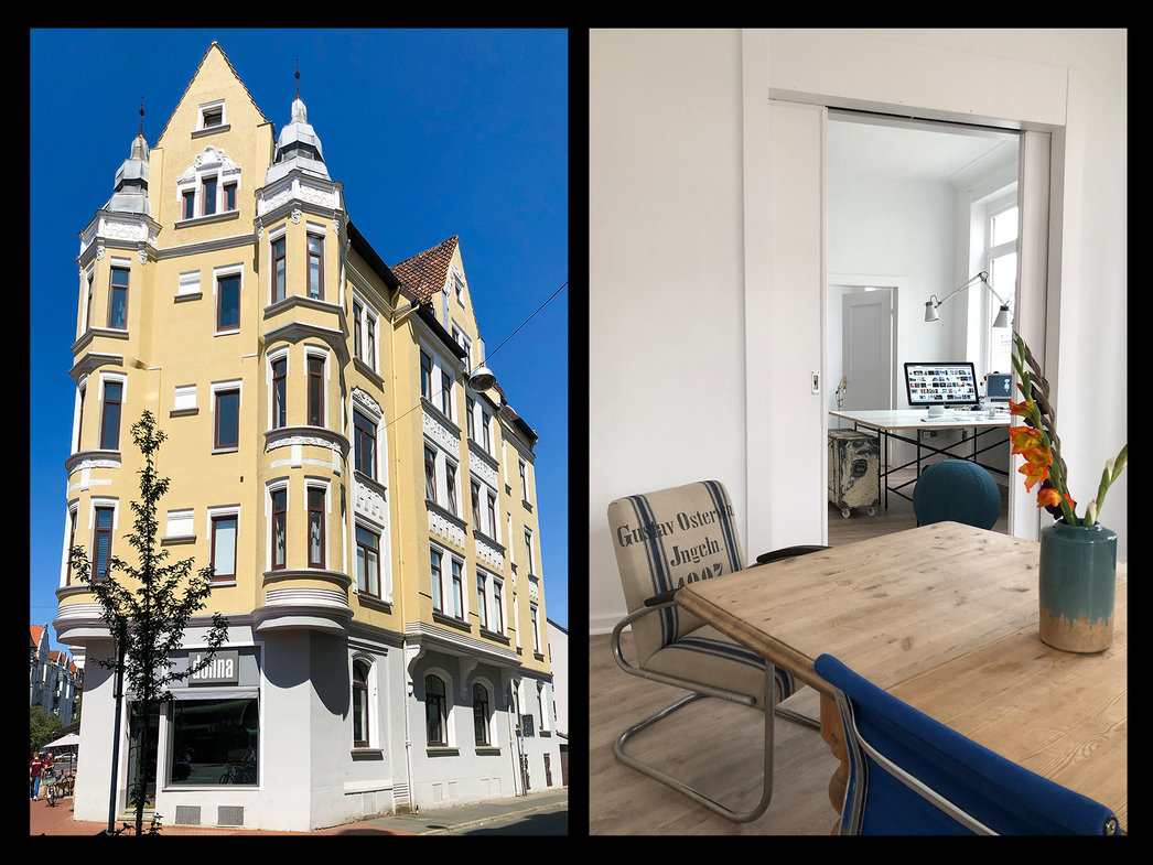Zwei Arbeitsräume frei am Lister Platz Zwei Arbeitsräume frei am Lister Platz