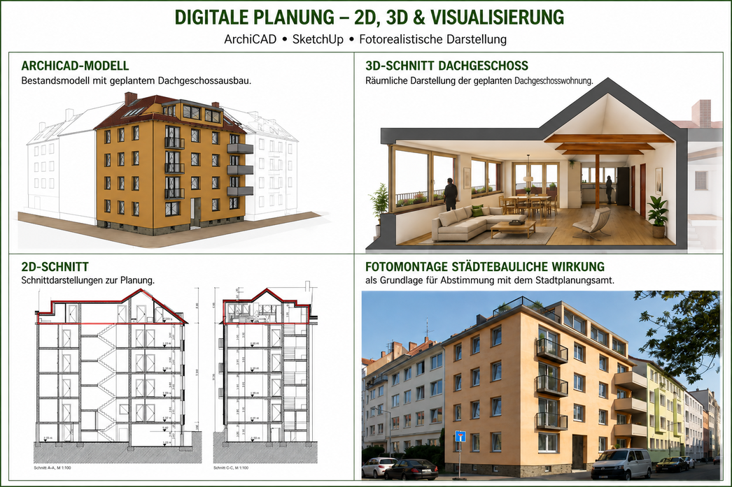 Freie Projektmitarbeit | ArchiCAD / SketchUp | vollständig remote