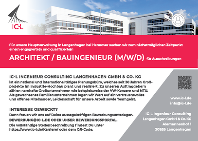 Architekten oder Bauingenieure (m/w/d) für Ausschreibungen