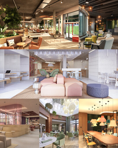 Innenarchitekten:in (m/w/d), LPH 1−6, in Vollzeit.