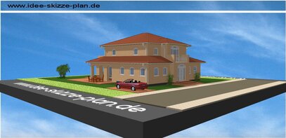 3D-CAD und Aussen-Visualisierungen im Wohnungsbau