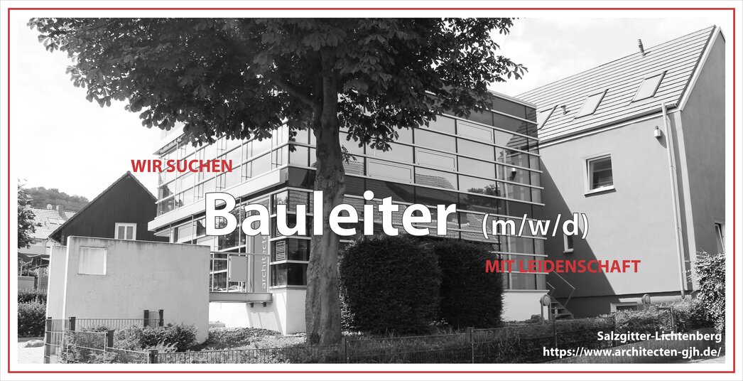 Bauleiter (m/w/d) Bauleiter (m/w/d)